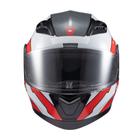 Capacete Texx Escamot Gladiator V3 Reisen Verm Branc 58