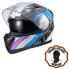 Capacete Texx Escamoteável Robocop Gladiator V3 Reisen