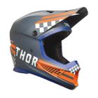 Capacete Thor Sector 2 Combat - Laranja/cinza