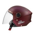 Capacete tork aberto c/vis. new lib.3 (elite) pepper red-58 - PROTORK CAPACETES