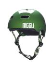 Capacete verde fita camuflada iron profissional