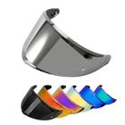 Capacete Viseira psler para K6 K6s Capacete Face Shield Silver-Mirror