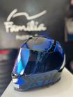 Capacete x11 tronix azul tam.62