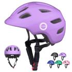 Capacete XJD Toddler Kids Bike Skateboard Age 1+ Roxo claro