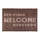 Capacho Eco Nature Welcome 70 Marrom 0,40x0,60M - J Serrano