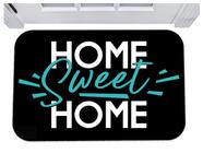 Capacho home sweet home lar doce lar tapete para porta 40x60