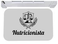 Capacho nutricionista tapete para porta nutrição 40x60