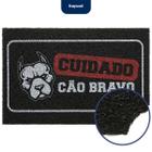 Capacho Vinil Pet Cão Bravo 40cmx60cm