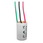 Capacitor 3 Fios Permanente 6uF + 4uF 250VCA CPCOP0040006025 Onda Positiva