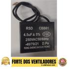 Capacitor Cqc Cbb61 4.5uf 250vac 50/60hz