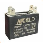 Capacitor de Ar Condicionado 1,5 Mf X 450v Quadrado 4 Terminais