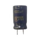 Capacitor Eletrolítico 1000uf X 6.3v - Kit 10 Peças - OST