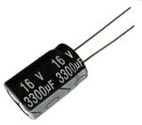 CAPACITOR ELETROLITICO 3300X16V - 3300UF X 16V - 105º GRAUS - KETUO