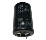 CAPACITOR ELETROLITICO 680X200V - 680UF X 200V - 105º GRAUS - KMR