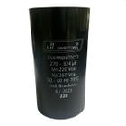 Capacitor Eletrolítico Partida Motores 270-324uf 220v - Marca JL