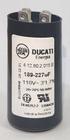 Capacitor Eletrolítico Partida p Motor 189 227uf 110v Ducati