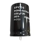 Capacitor Eletrolítico Snap-in 2200uf 250v 35x55mm - EPCOS