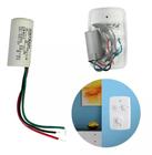 Capacitor Motores E Ventiladores 3 + 7Uf X 250V - 3 Fios - Trio