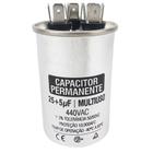 Capacitor Permanente 25 + 5 mf 440V Duplo Para Ar Cond