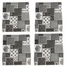 Capas de Almofada Impermeáveis Aquablock  Kit com 4 Unidades 45x45