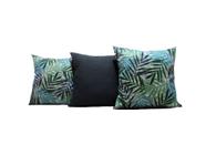 Capas de Almofadas 40x40 Tecido Veludo Estampado - Nallu Decor
