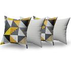 Capas de Almofadas Decorativas 4 Unidades Com Ziper