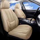 Capas de Assento de Carro Coverado Luxury Leather Bege - Conjunto Completo