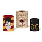 Capas de Cilindro em Tecido Sublimado Harry Potter