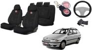 Capas de Tecido Exclusivas Weekend 1997-2005 + Volante + Chaveiro - Kit