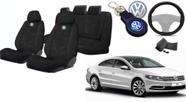 Capas Elegantes: Bancos Passat 2012-2020 + Volante + Chaveiro VW