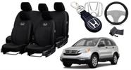 Capas Luxo Personalizadas Honda CR-V 1995-2012 + Volante + Chaveiro