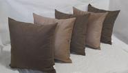 Capas para Almofadas 50x50cm em Suede - Kit com 4unidades