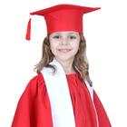 Capelo Formatura Infantil Vermelho - Locabeca