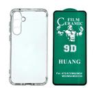 Capinha Anti Impacto Shock + Pelicula de Ceramica 9d Para Samsung Galaxy M55