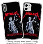 Capinha Capa para celular Iphone 6 6s 7 7s 8 8s 6 Plus 7 Plus 8 Plus Banda Metallica Heavy Metal MTL12V
