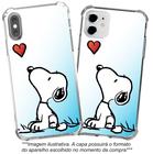 Capinha Capa para celular Iphone X XS XR XS Max Snoopy Love SNP13V