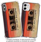 Capinha Capa para celular Motorola Moto G31 G41 G50 G60 G60s G71 G100 Fita K7 Cassete Awesome Mix GDG1V