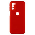 Capinha Capa Vermelho Fosca Lisa Premium Celular compatível Moto G31 Xt2173-1 - Cell In Power25