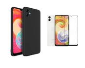 Capinha Case Capa Aveludada + Pelicula vidro 3D Samsung Galaxy A04E