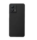 Capinha case compatível a motorola moto G53 silicone aveludada protetor de câmera