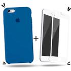 Capinha Case Compatível Com iPhone 6 / 6s + Película de Vidro 3D