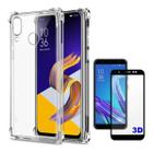 Capinha Case Zenfone Max M2 M3 Zb555Kl + Película 9D Vidro