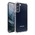 Capinha Com Bordas Anti Shock + Película de Vidro 3D Compativel Para Samsung Galaxy S22