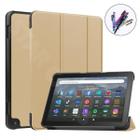 Capinha Couro Para Tablet Amon Fire Hd 8 R2Sp8T + Caneta