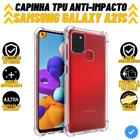 Capinha de Celular Compatível Samsung Galaxy A21s Ultra Anti Shock TPU Transparente Reforçada