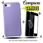 Capinha iPhone 7 / 8 / SE 2ª Geração Com Película de Vidro 5D Ultra Resistente