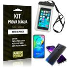 Capinha Prova D'água Moto G8 Power + Capinha Anti Impacto + Película - Armyshield