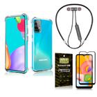 Capinha Samsung A52 + Fone Bluetooth Neckband + Película 3D - Armyshield