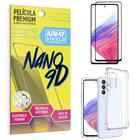 Capinha Samsung A53 + Película Premium Nano 9D Armyshield