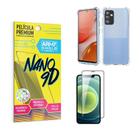 Capinha Samsung A72 Anti Shock + Película Nano Cerâmica 9D